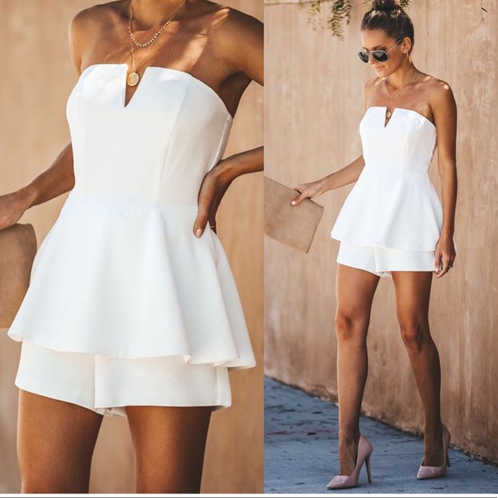 White romper